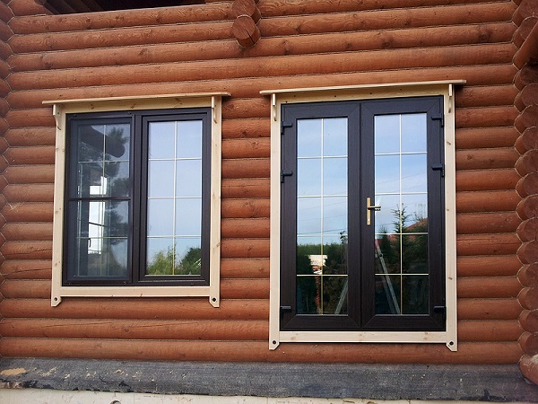 Установка пластиковых окон в деревянном доме Пересвет