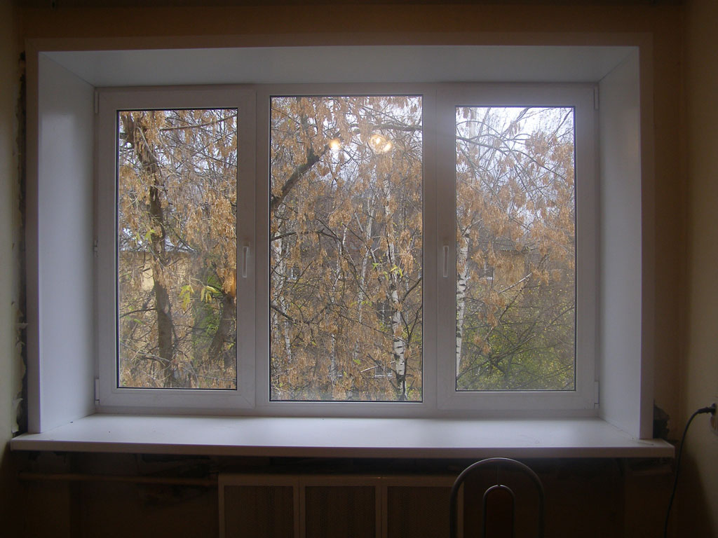 Готовые пластиковые окна для дачи и дома Пересвет